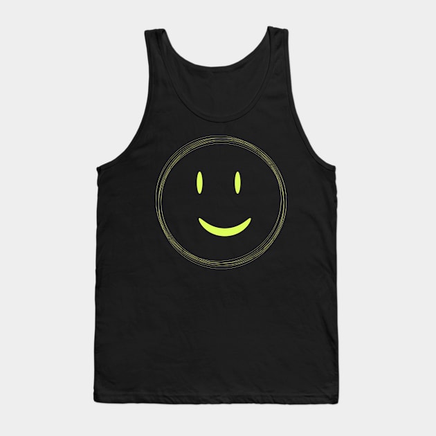 smiling face Tank Top by ARRIGO